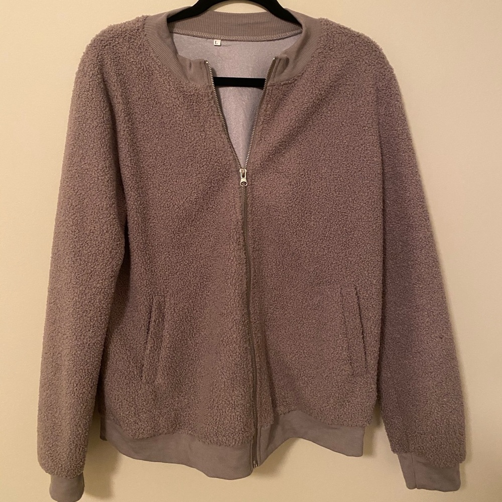 Blue/Grey Bomber Jacket